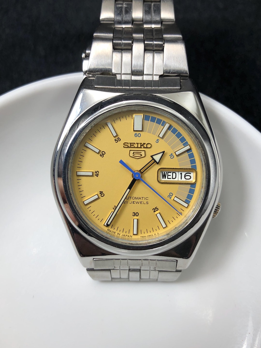 Vintage Seiko 5 Automatic Watch-7s26-02e0-japan Watch-gift for Him