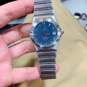 Omega Constellation Vintage Blue - Etsy