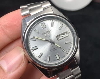 Orologio Seiko 5 Automatico Vintage: Movimento giapponese di grado AA