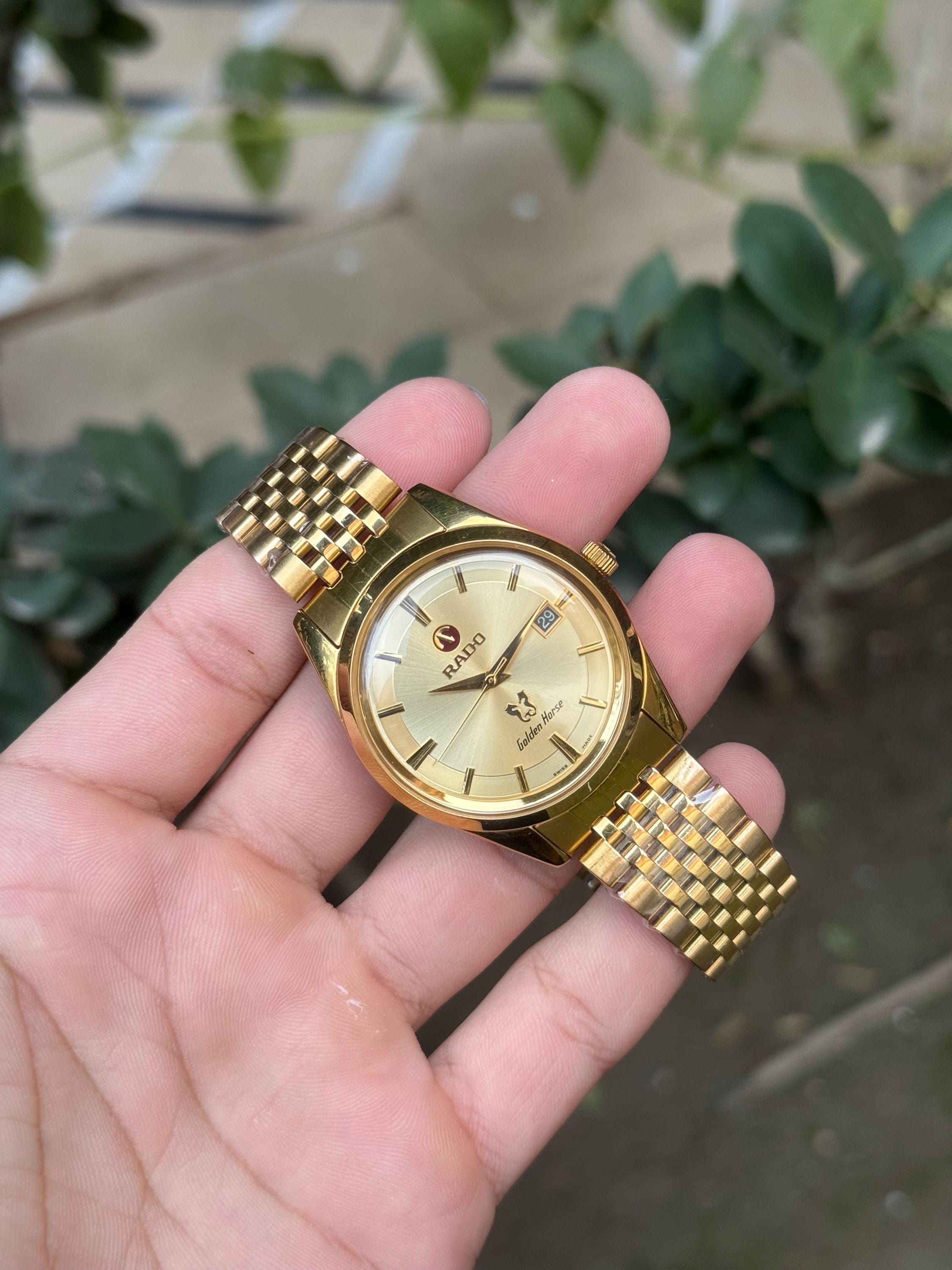 Gold rado watch - Etsy 日本