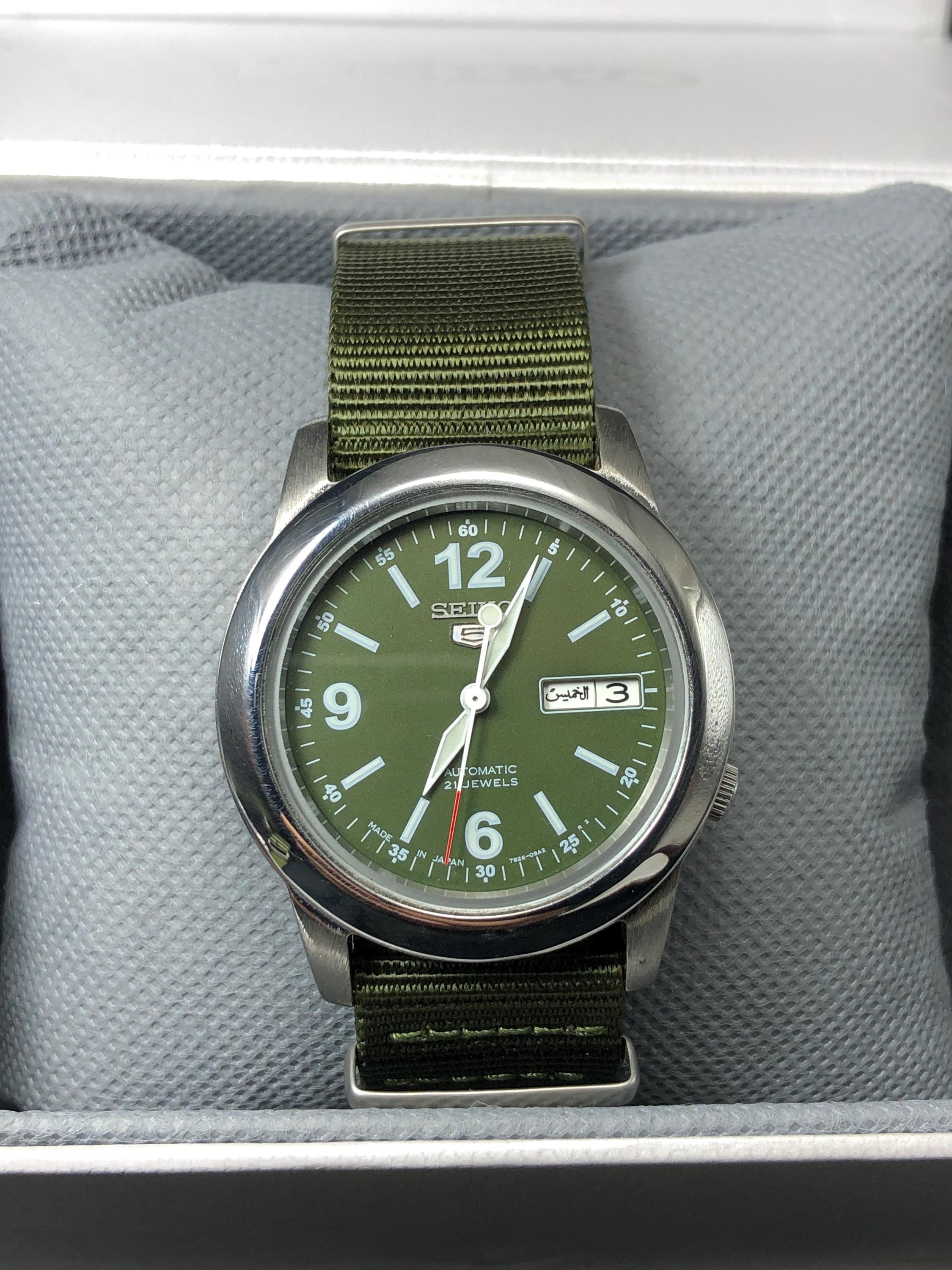 SEIKO 5 セイコー5 AUTOMATIC 21 JEWELS Seiko 5 Automatic men 21 jewels vintage watch made in Japan