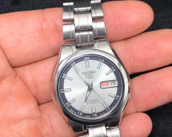 Seiko 5 Automatic Watch-7s26c0-03e0 A4- Japan Watch-gift for Him