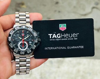 TAG Heuer • Formula 1 • 41mm Watch • CAH1110 • Just Watch and Card