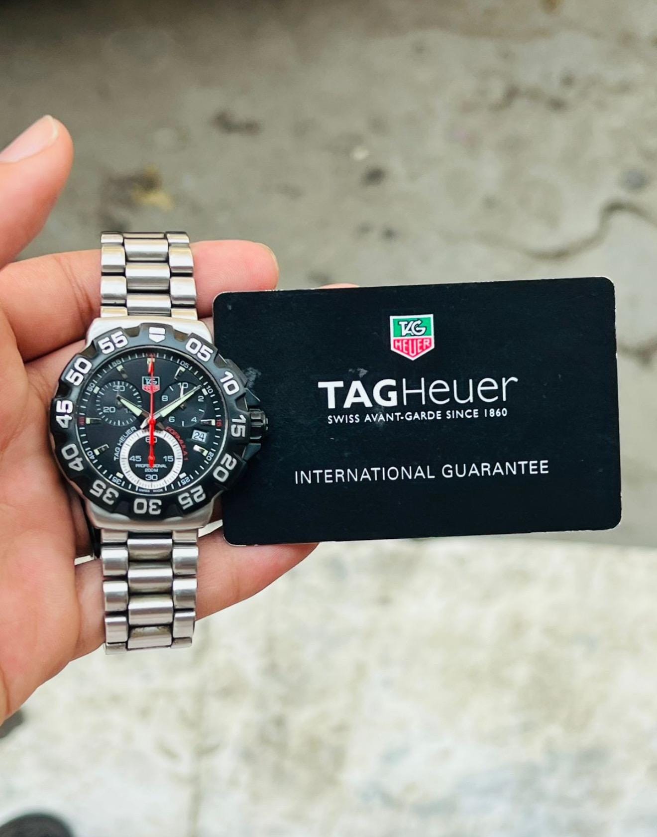 TAG Heuer • Formula 1 • 41mm Watch • CAH1110 • Just Watch and Card