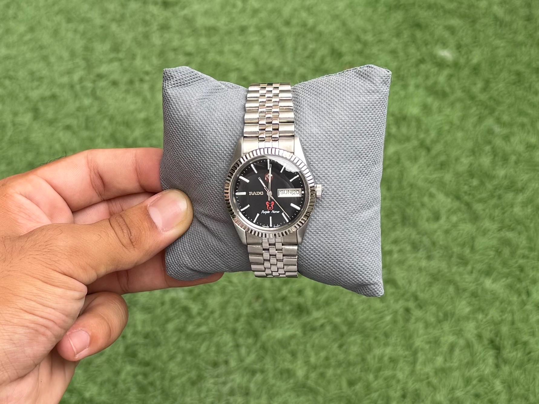 Vintage Rado Purple Horse Automatic Wrist Watch - 25 Jewels - Etsy