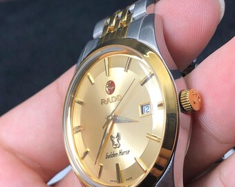 Vintage Rado Golden Horse Automatic Watch: 25 Jewels