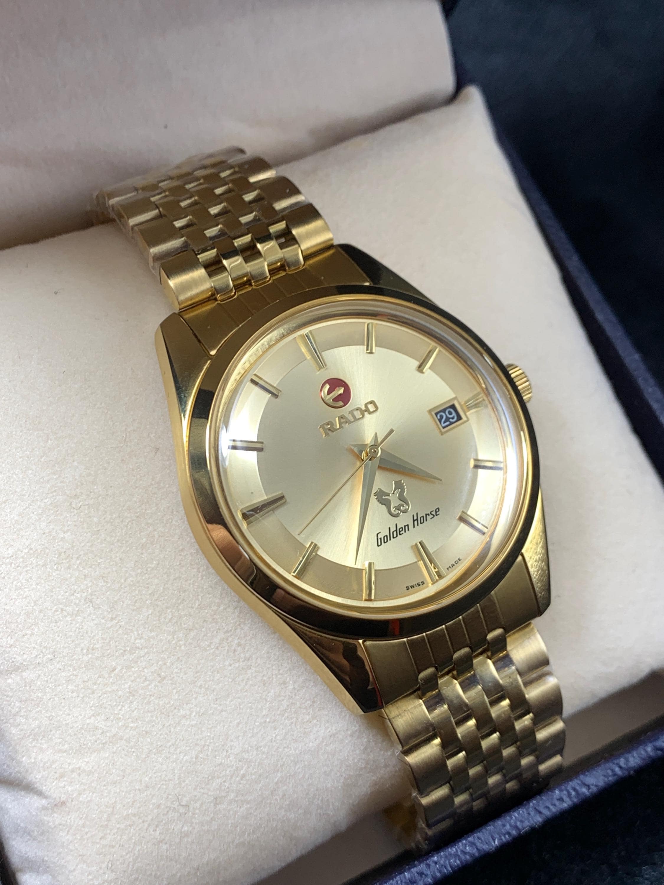Rare Rado Golden Horse Limited Edition Automatic Watch: Golden