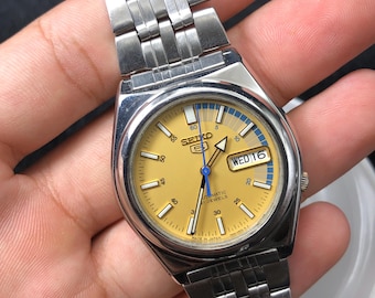 Vintage Seiko 5 Automatic Watch-7s26-02e0-japan Watch-gift for Him
