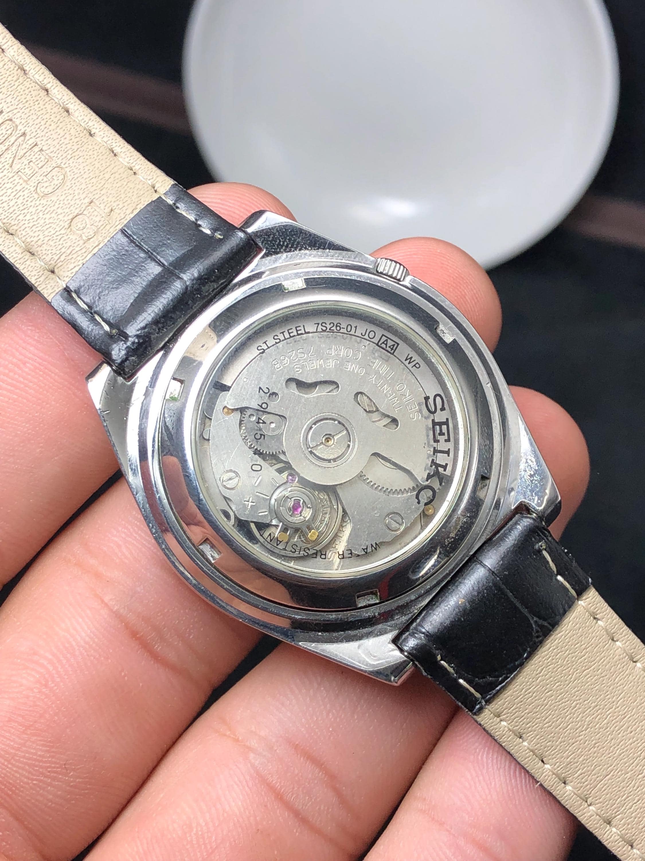 Seiko 5 Automatic Watch: 7S26-01 A4 WP / 294540 - Japan Made