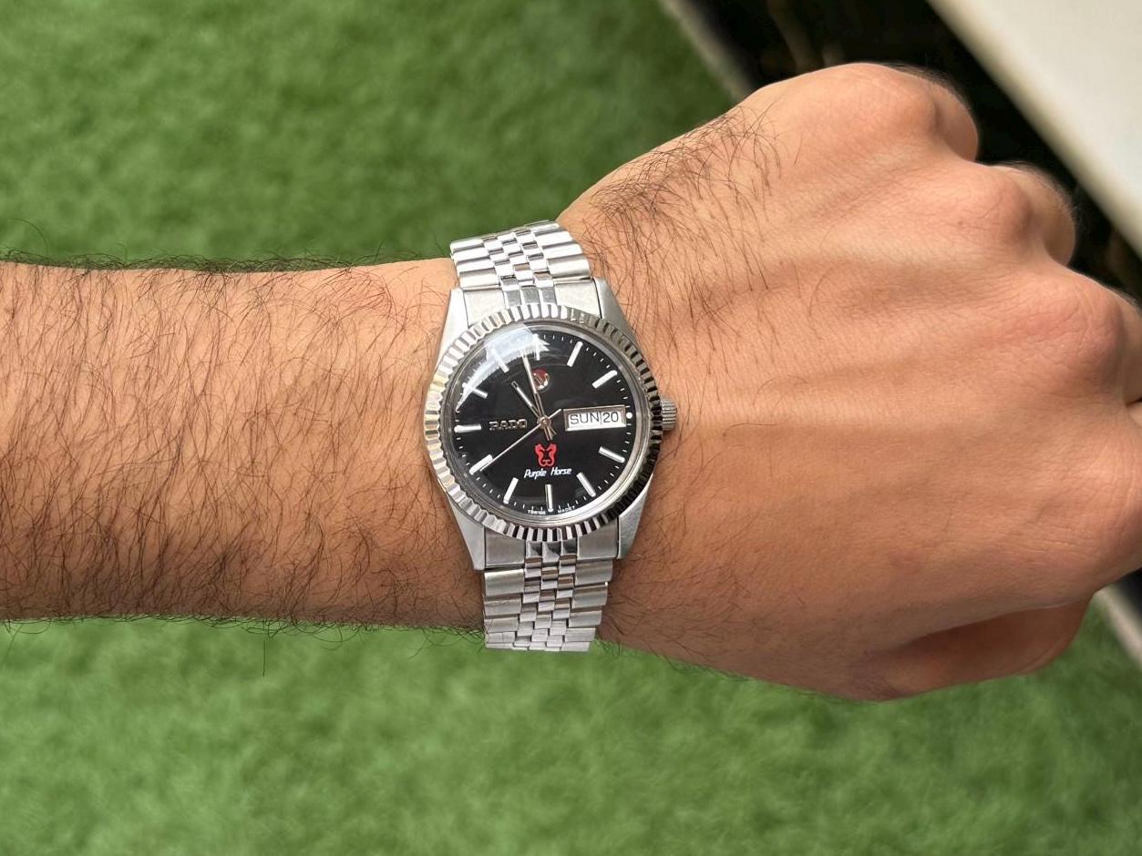 【WR】RADO Purple Horse 自動巻き時計 RADO Purple Horse 自動巻き時計 現状品 - メルカリ