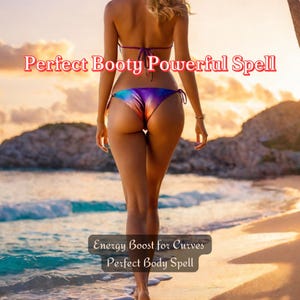 Same Day Perfect Booty Powerful Spell - Instant Big Booty Ritual - Energieboost voor rondingen Perfect Body Spell