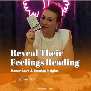 Reveal Their Feelings Tarot Reading: Love & Emotions Insights (PDF Report)