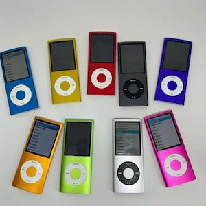 Nuevo reproductor MP3 Apple iPod Nano 4.ª generación de 8 GB en todos los colores