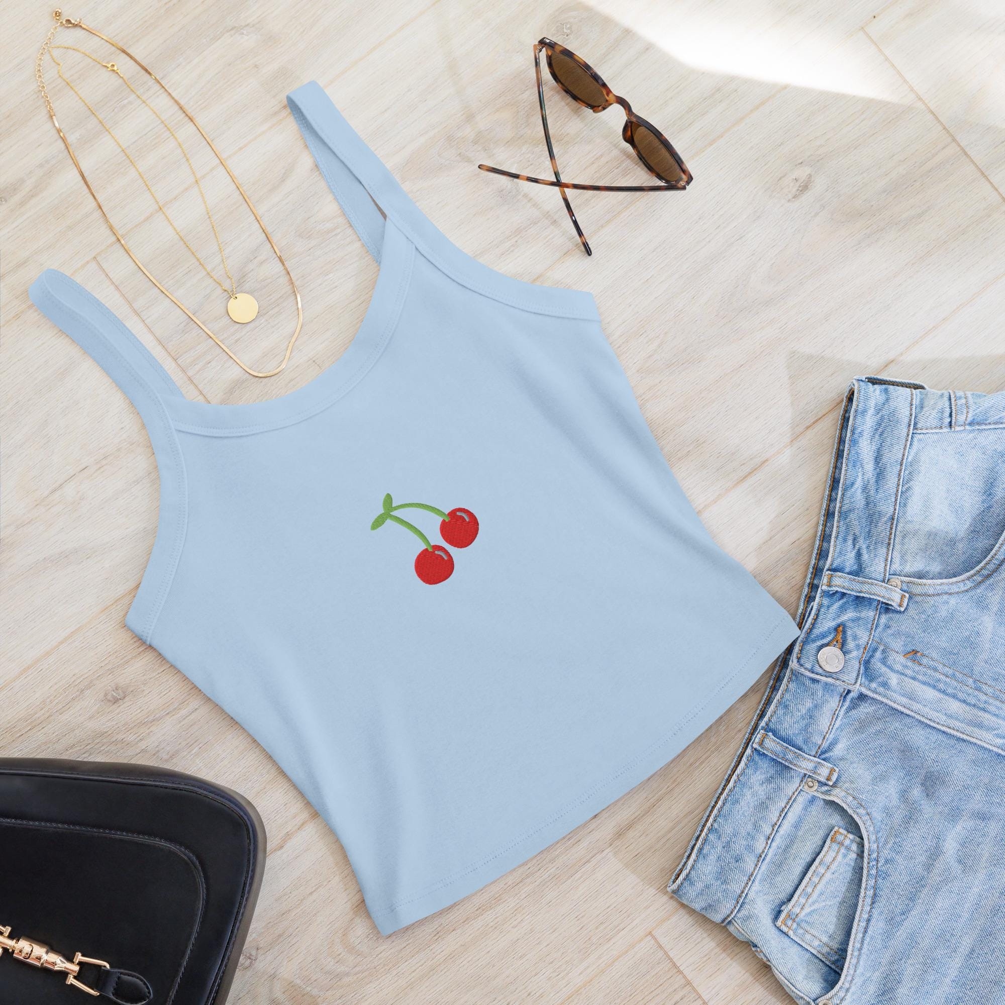 Cherry Tank Top - Etsy Canada