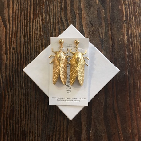 Unique Bug Earrings Etsy