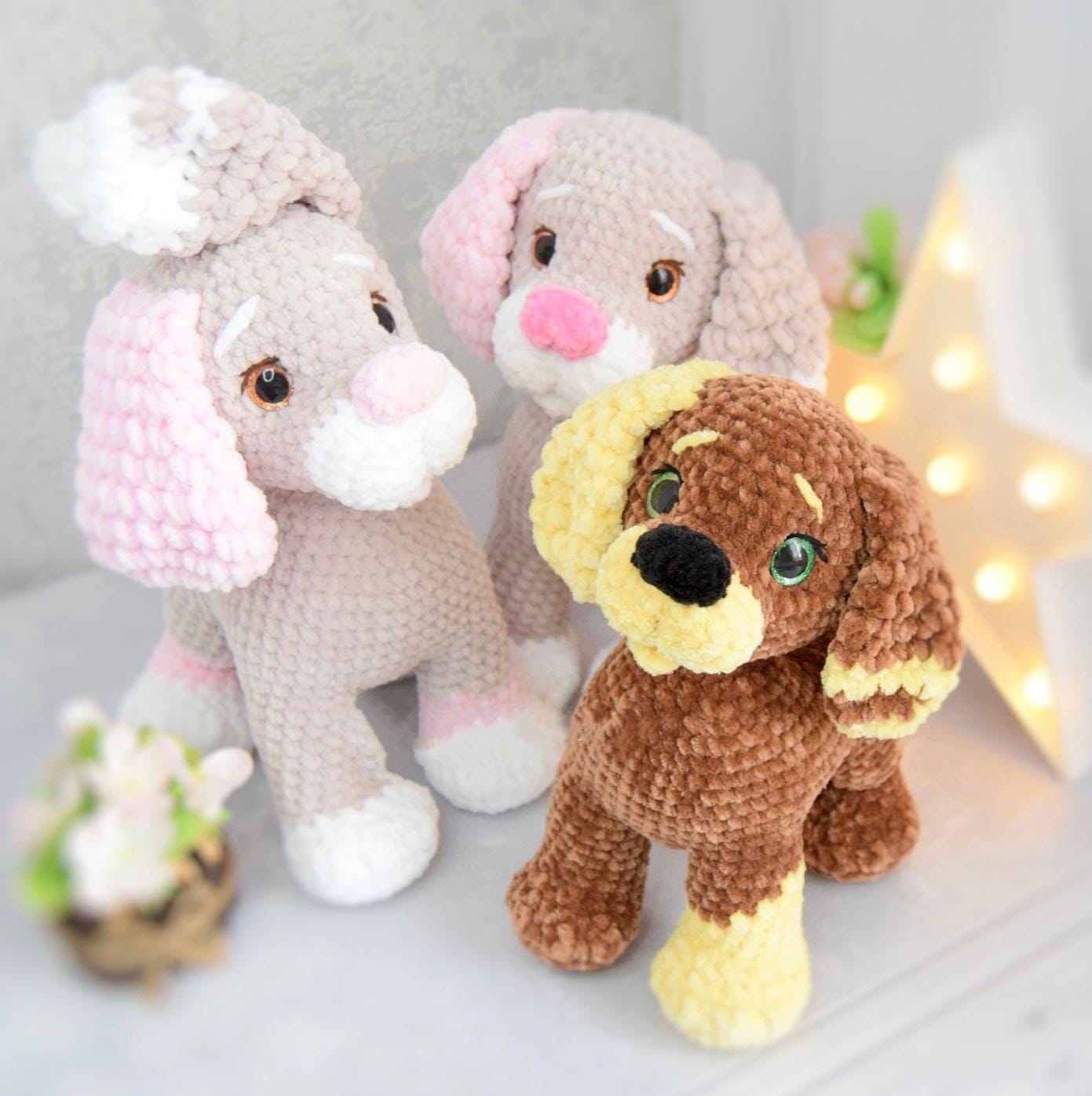 Dog Crochet Pattern | Amigurumi Puppy | PDF Digital Download | Cute Canine Plush Toy | DIY Crochet Dog | Handmade Pet Gift | crochet dog...