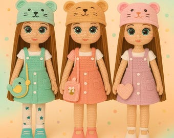 Amigurumi Sweet Rosalinda Crochet Pattern PDF | Iconic DIY Toy for Fans & Collectors, Perfect Handmade Gift, Delightful Craft Multi Language