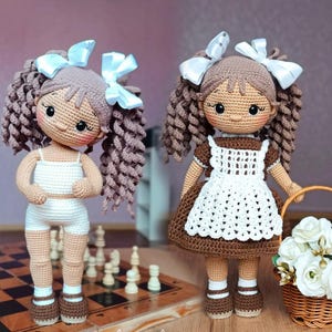 Amigurumi Crochet Mila Doll Pattern, Crochet Mila Doll Pattern, Amigurumi Mila Doll Pattern, Cute Mila Doll Pattern, Amigurumi Mila Doll