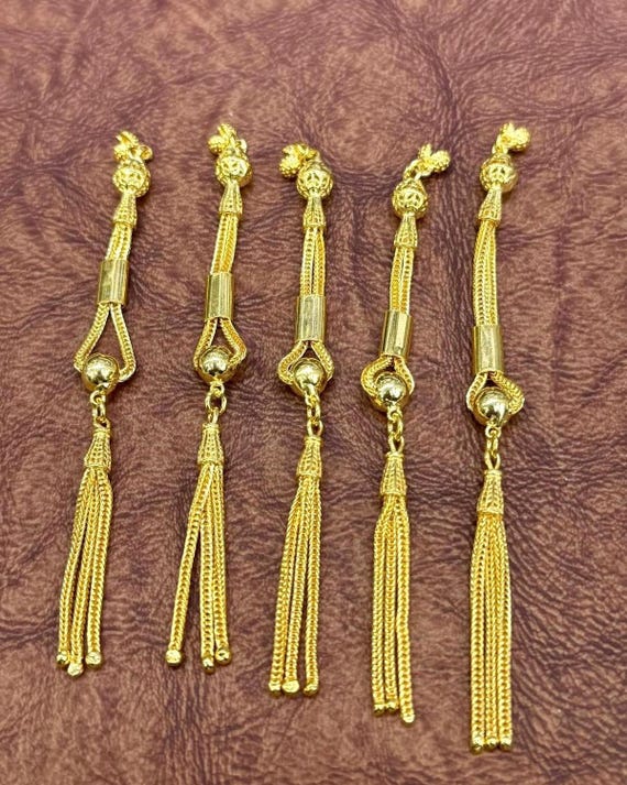 925 Sterling Silver Tasbih Tassel Handmade Chain Design Classic & Modern Style