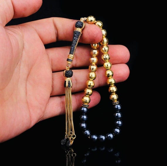 925 Sterling Silver Tasbih – 8 mm Beads