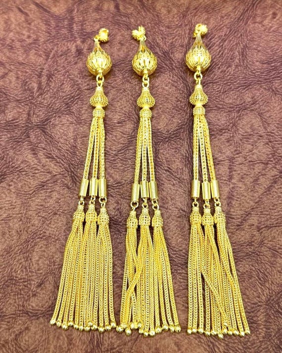 925 Sterling Silver Tasbih Tassel  Handmade Chain Design Classic & Modern Style