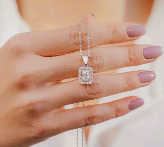 925 Rose Gold Plated Sterling Silver Leaf Necklace: Blue Teardrop Zircon