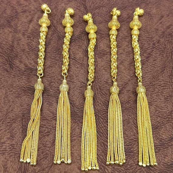 925 Sterling Silver Tasbih Tassel  Handmade Chain Design Classic & Modern Style