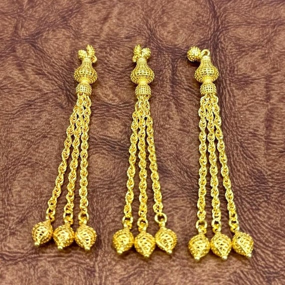 925 Sterling Silver Tasbih Tassel Handmade Chain Design Classic & Modern Style