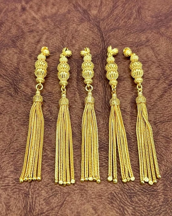 925 Sterling Silver Tasbih Tassel Handmade Chain Design Classic & Modern Style