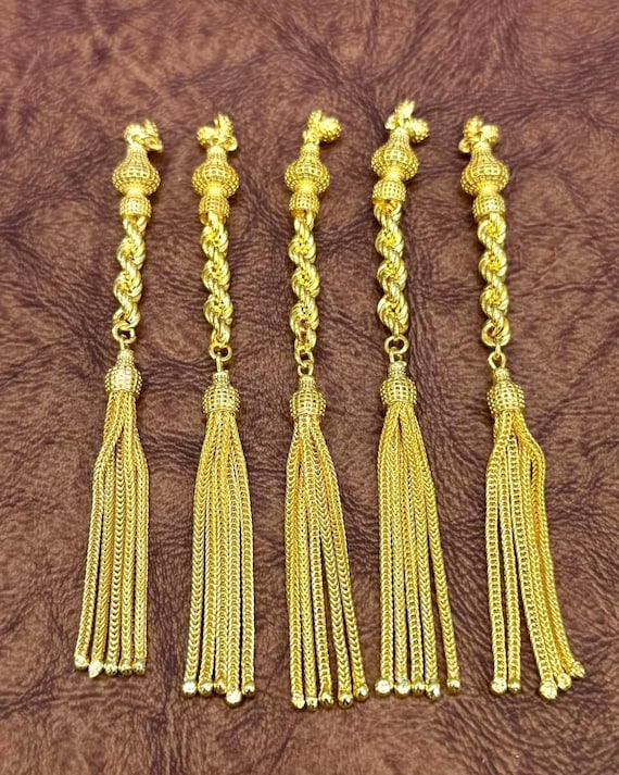 925 Sterling Silver Tasbih Tassel Handmade Chain Design Classic & Modern Style