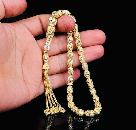 925 Sterling Silver Tasbih – 7.5 mm Beads