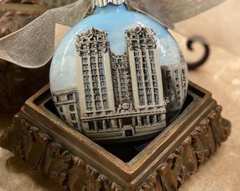 Hand Painted Ornament Commercial Building, Hotel, Resort, Business