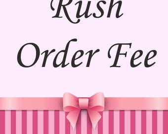 Rush Order Fee for Photo Frames