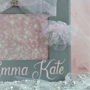 Hand Painted Personalized Ballet Dance Picture Frame image 3