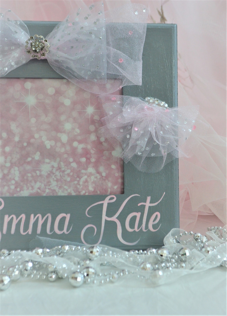 Hand Painted Personalized Ballet Dance Picture Frame image 3