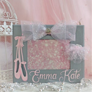 Hand Painted Personalized Ballet Dance Picture Frame image 2