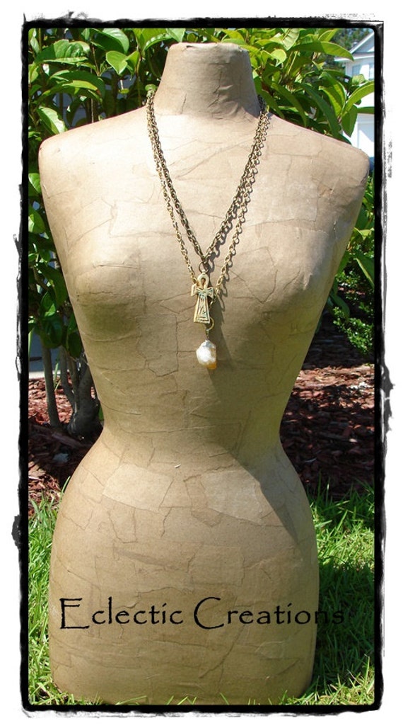 Items similar to Paper Mache Full Body Display for Jewelry