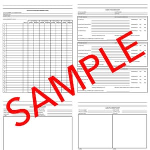 ENTIRE TECH PACK plus Bonus Cost Calculations Sheet and Pattern Card