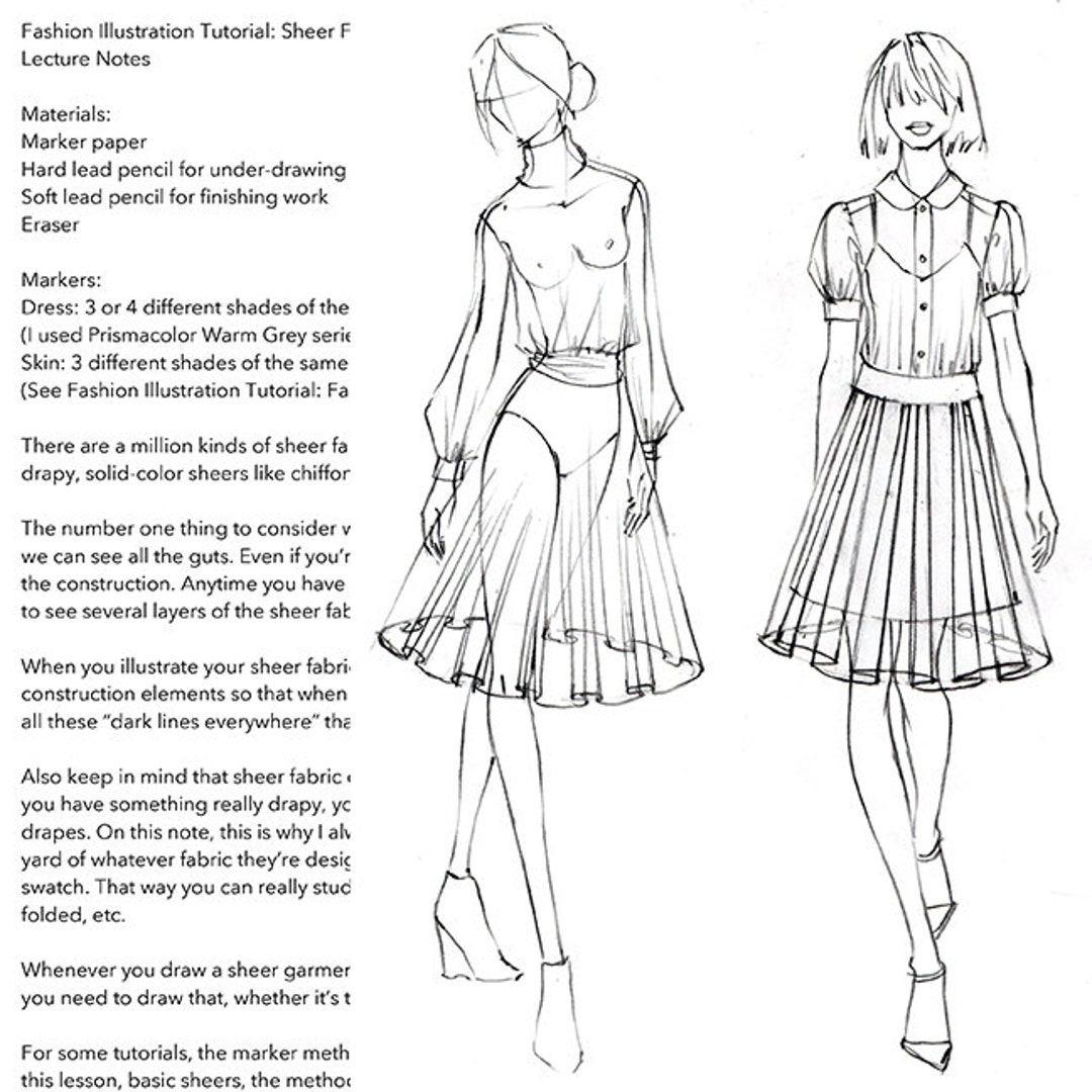 Textile & Fashion: Basic sketching and rendering  Pencil drawings for  beginners, Basic sketching, Pencil drawings easy