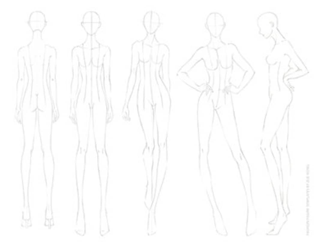 Poses for Fashion Illustration  Womens Edition  Fashionary