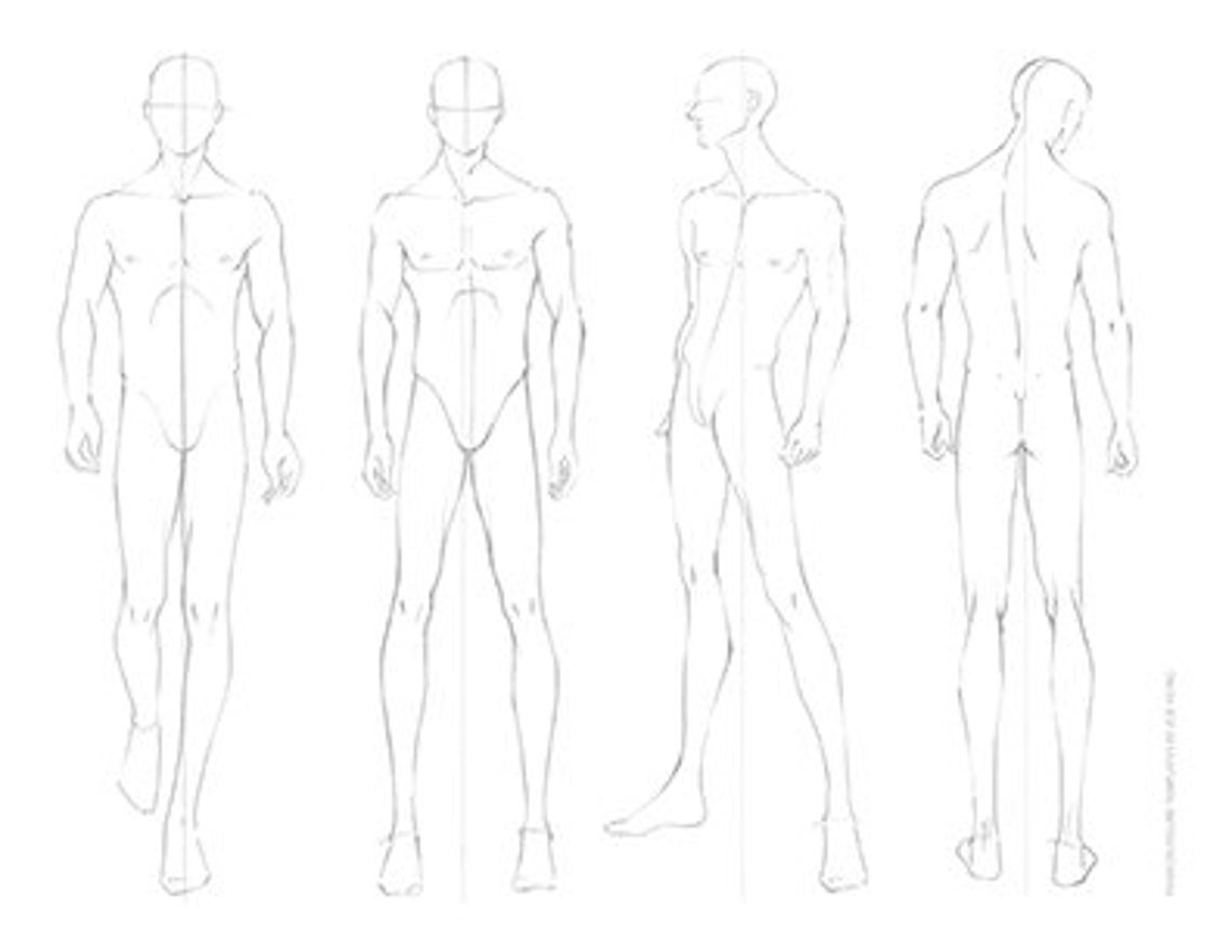 male fashion design template male fashion design template