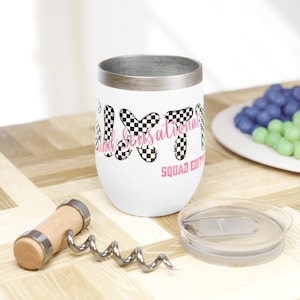 Sixty & Sensational Birthday Gift Chill Wine Tumbler 12 oz.  |  Milestone Birthday Party  |  60th Birthday Present