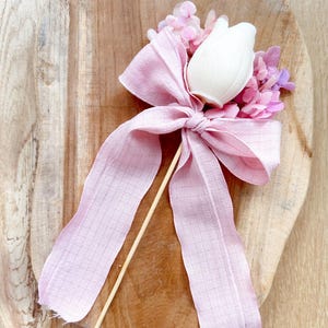 Tulipano di cera profumata | Tart profumata | Profuma cassetti | Segnaposto | Cialda profumata | Composizione floreale | Regalo