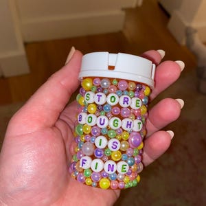 Bedazzled Pill Bottle Ready Made