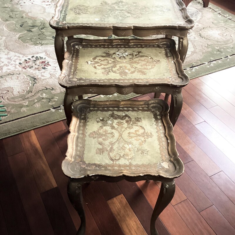Florentine Nesting Tables - Etsy