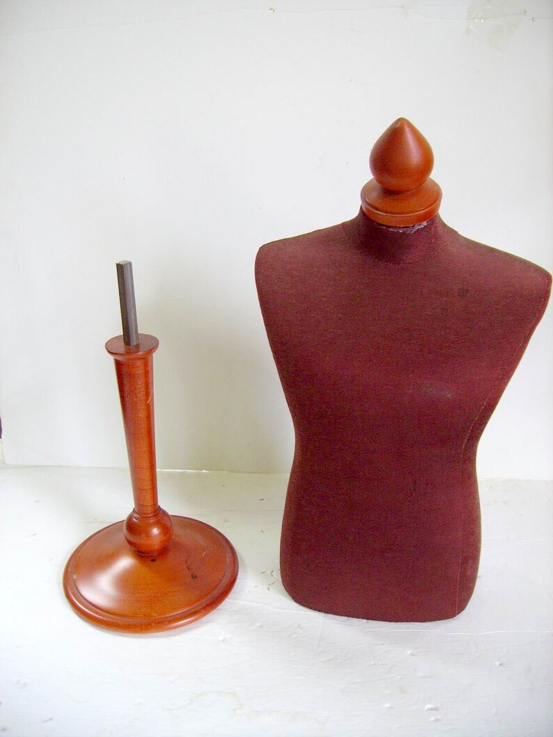Vintage Half Scale Mannequin Dress Form Countertop Display on - Etsy