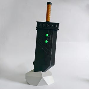 MTG バスターソード デッキボックス | カード100枚収納 | ゲーマーギフト | ファイナルファンタジー ディスプレイ 隠しマジックカード収納 | マジック：ザ・ギャザリング