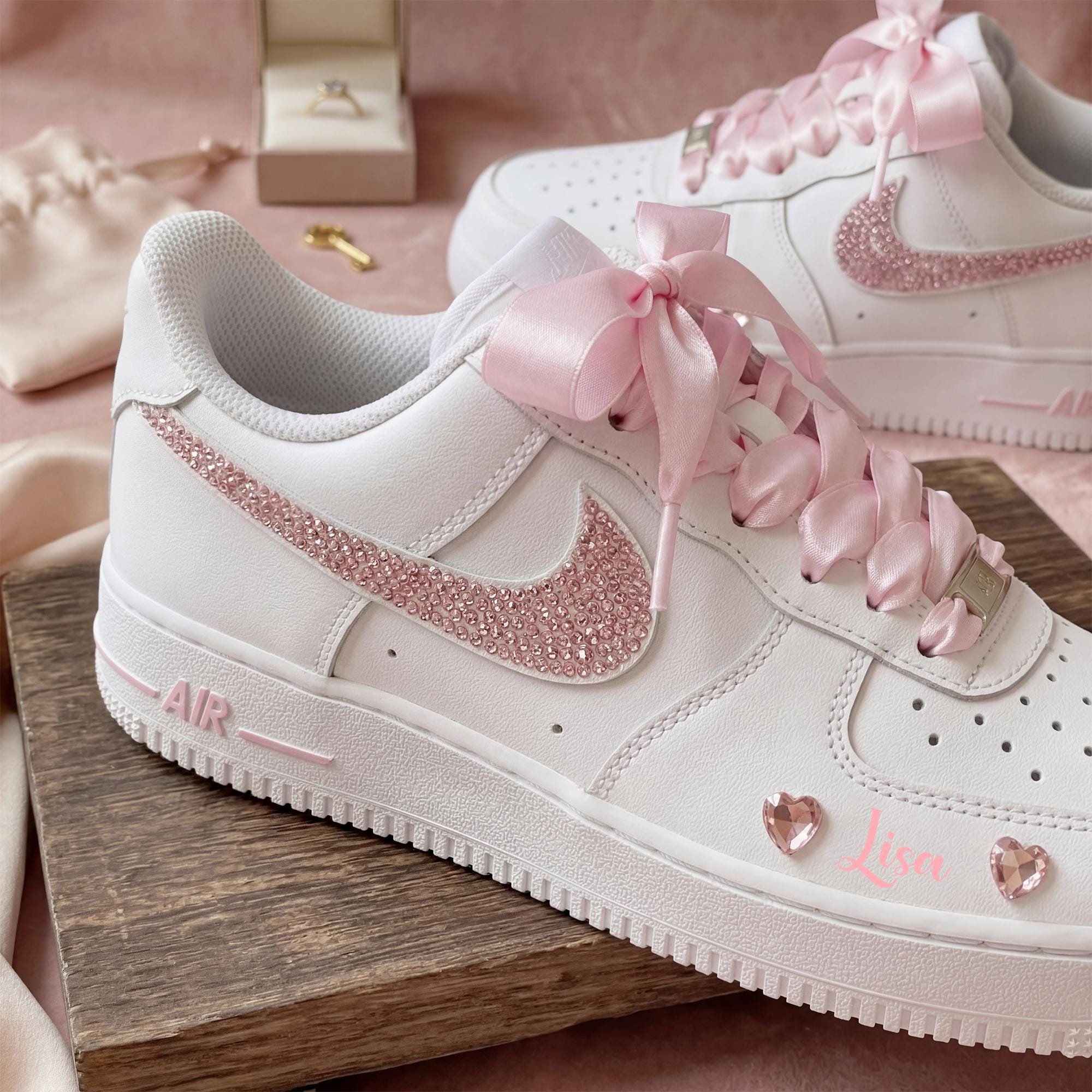 エアフォース1 ラインストーン　新品・未使用 Air force 1 rhinestone - Etsy 日本