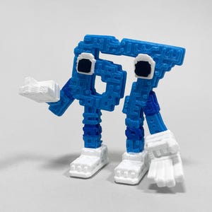 Pixel Brainrot 67 Figure | Brainrot Meme Decor, &quot;Sixty-seven&quot; Collectible Toy | Unique Christmas Gift, Brainrot Ornament