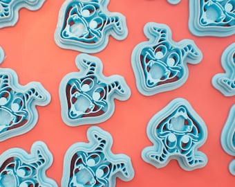 Imagination Dragon Polymer Clay Cutter: Earring & Pendant Tool